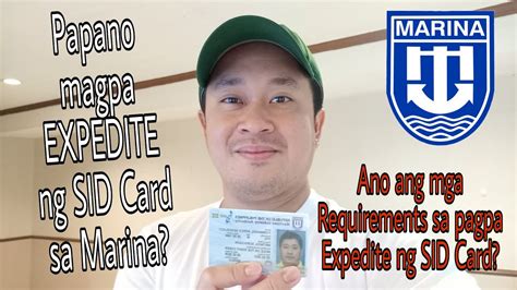 marina sid requirements|MARINA SID .